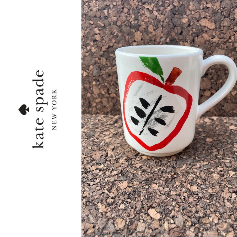 Kate Spade Apple mug
